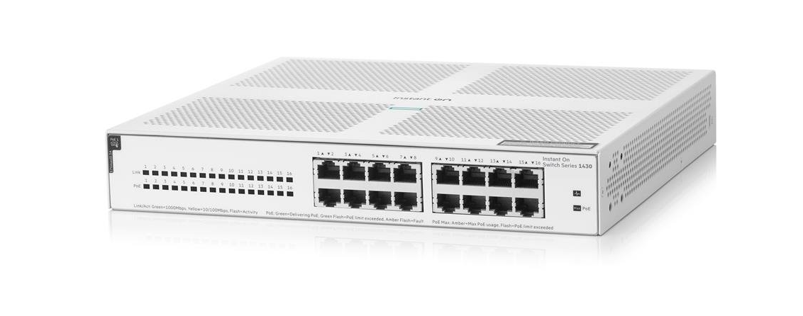 HPE Networking Stikalo PoE Instant On 1430 16G 124W