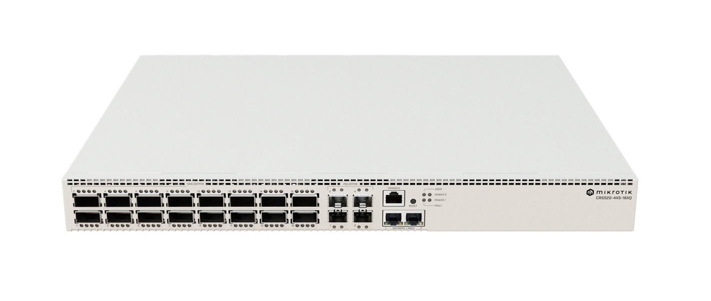 Mikrotik Cloud Router  CRS520-4XS-16XQ-RM