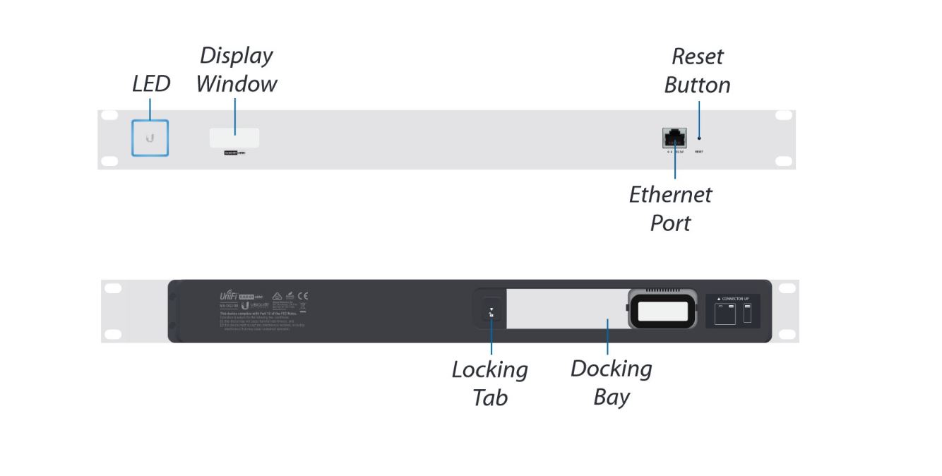 UBNT UniFi Cloud Key nosilec G2 Rack RM