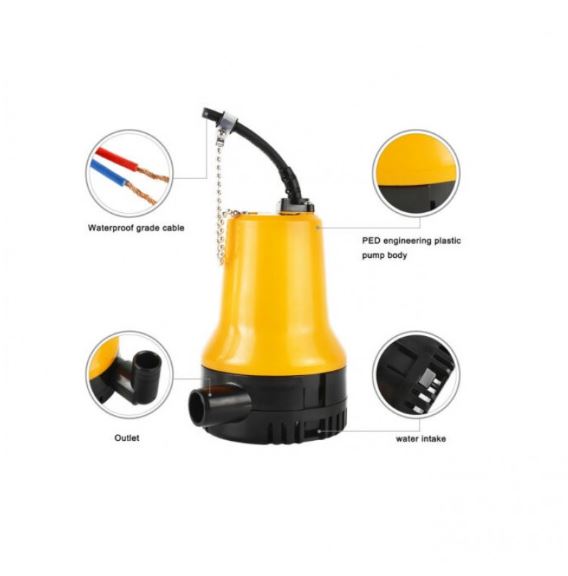 Marine Črpalka Vode BL25 24V 50W 60L