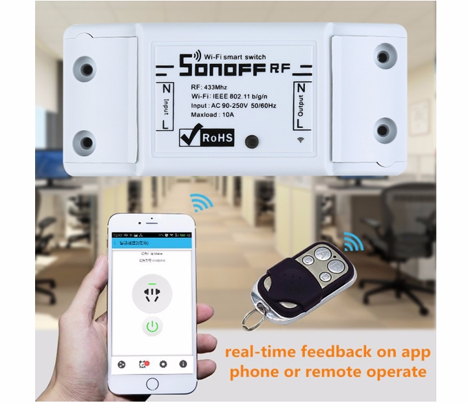 WiFi SonOff RF Basic stikalo + Key