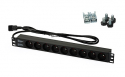 Rack power delilnik UPS 19" 9x 230V